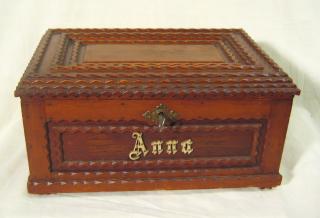 Anna "Tramp-Art" Box.