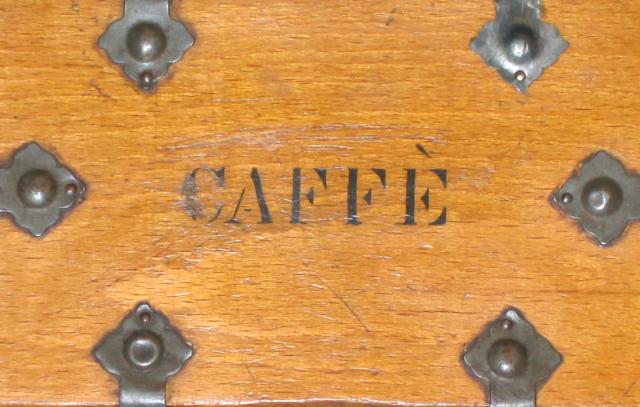 Italian "Caffé" Box.