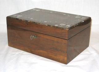 Rosewood Sewing Box.
