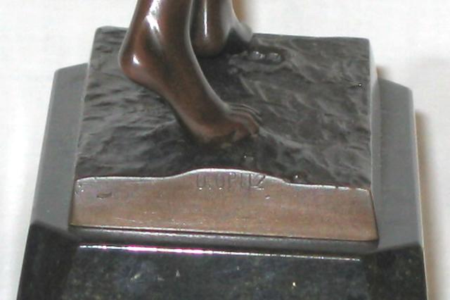 Art Nouveau Peter Breuer Bronze