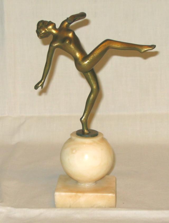 Lorenzl Spelter Nude Dancer