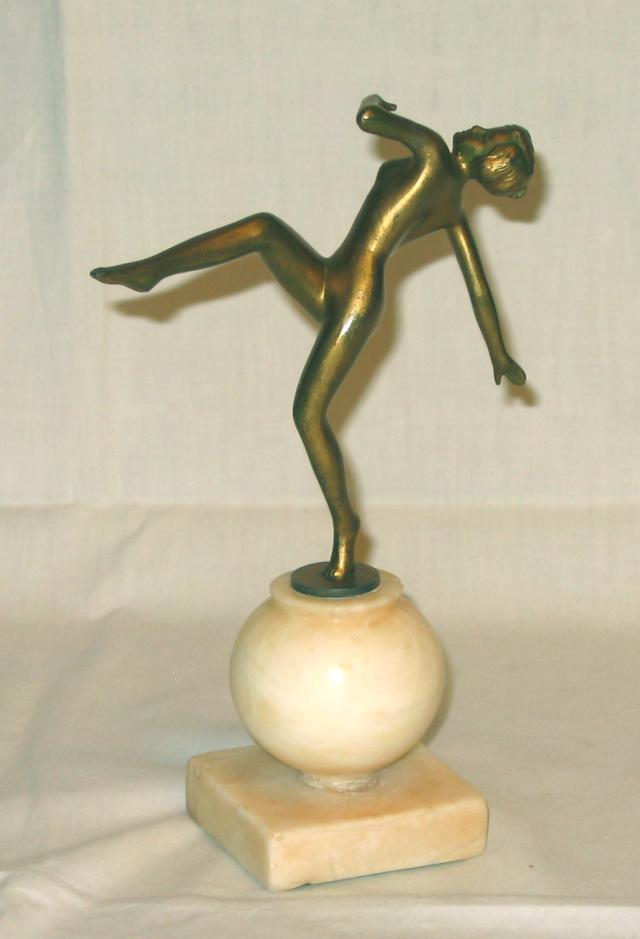 Lorenzl Spelter Nude Dancer