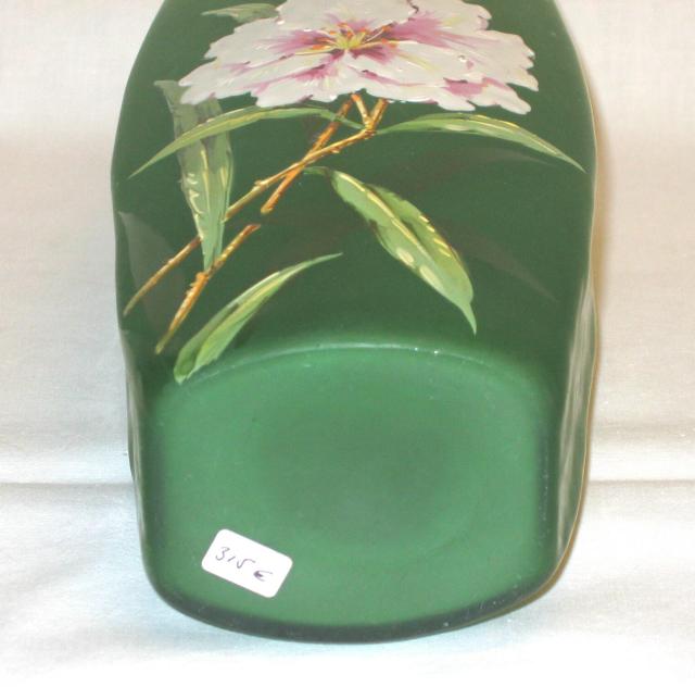 French Art Nouveau Enamelled Vase.