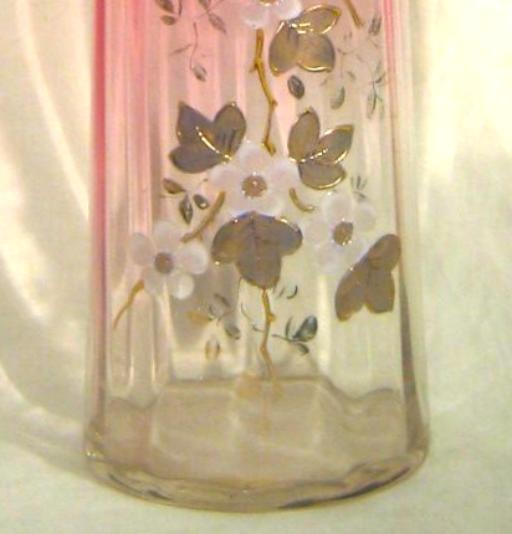 Moser gilded & enamelled vase