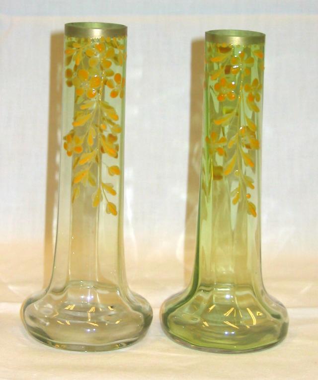 French Art Nouveau Vases.