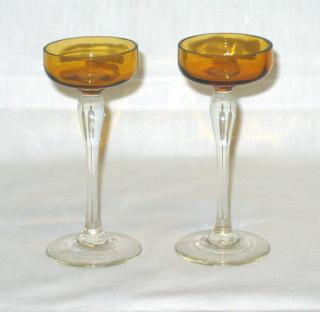 Pair of Jugendstil Liqueur Cups.