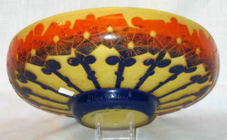 Charles Schneider Art Deco Bowl
