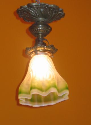 1880,s german lamp.