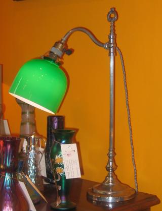 French bureau lamp.