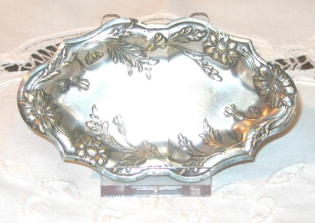 Small Silver Plated Tray.