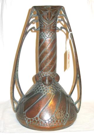 Jugendstil vase by Carl Deffner.