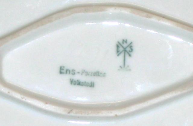 E.N.S.Volsktedt Porcelain Lidded Box.