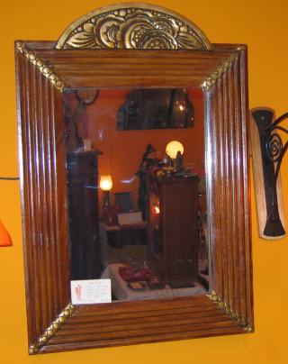 Art Deco "Gesso" Mirror.