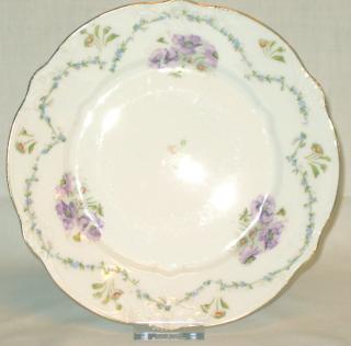 Jugendstil Porcelain Plate.