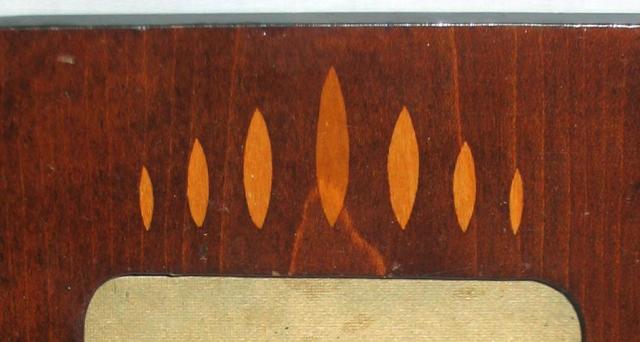 Jugendstil Mahogany and Marquetry Pictures Frame.